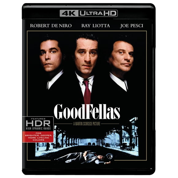 Película Física Goodfellas de Warner Bros en 4K Ultra HD Blu-ray