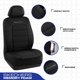 thumbnail image 4 of Fundas para asientos Skechers Memory Foam Cool Touch seguras para airbag, 4 of 8