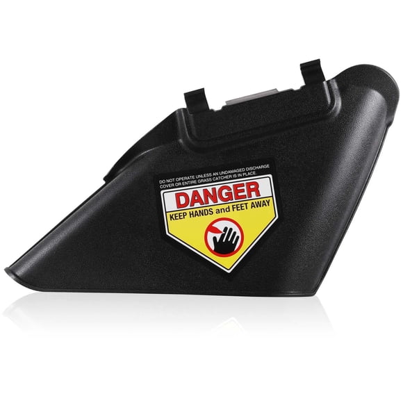 Tubo de descarga lateral para cortacésped DECKMAN 28 × 9 × 3,5 cm