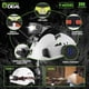 thumbnail image 3 of Casco Seguridad GREEN DEVIL Visor Lampara Orejeras ABS, 3 of 3