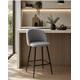 thumbnail image 2 of Taburete de Bar Deluxe Lino 66 - Gris, 2 of 3