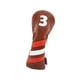 thumbnail image 3 of Cubierta de madera para la cabeza cubierta para palos de Golf protección impermeable resistente a los arañazos Protector para la cabeza de Golf para b blanco 3, 3 of 5