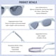 thumbnail image 4 of Gafas de sol para bebé COCOSAND flexibles polarizadas UV 0-24 meses, 4 of 6