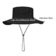 thumbnail image 2 of Sombreros para el sol de ala ancha con protección UV, plegables, para playa, pesca y actividades al aire libre., 2 of 5