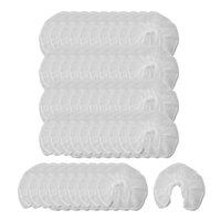 Magideal - 50 Uds. Fundas Para Reposacabezas De Spa, Fundas Profesionales Para Reposacabezas, Fundas Desechables Blancas Reutilizables Para Reposacabezas De Saló