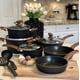 thumbnail image 1 of Juego de utensilios de cocina Kitchen Academy Induction, 12 piezas, granito, 1 of 7
