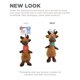 thumbnail image 2 of Juguete para perros Outward Hound Scruffles Moose Plush Squeaky Squeaky Squeaky, 2 of 9