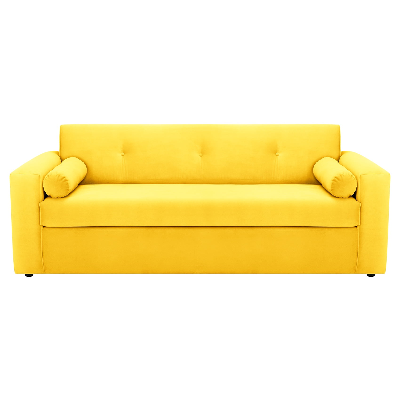 Bodevir - Sofa Vivo 3cg Felpa 30 Amarillo