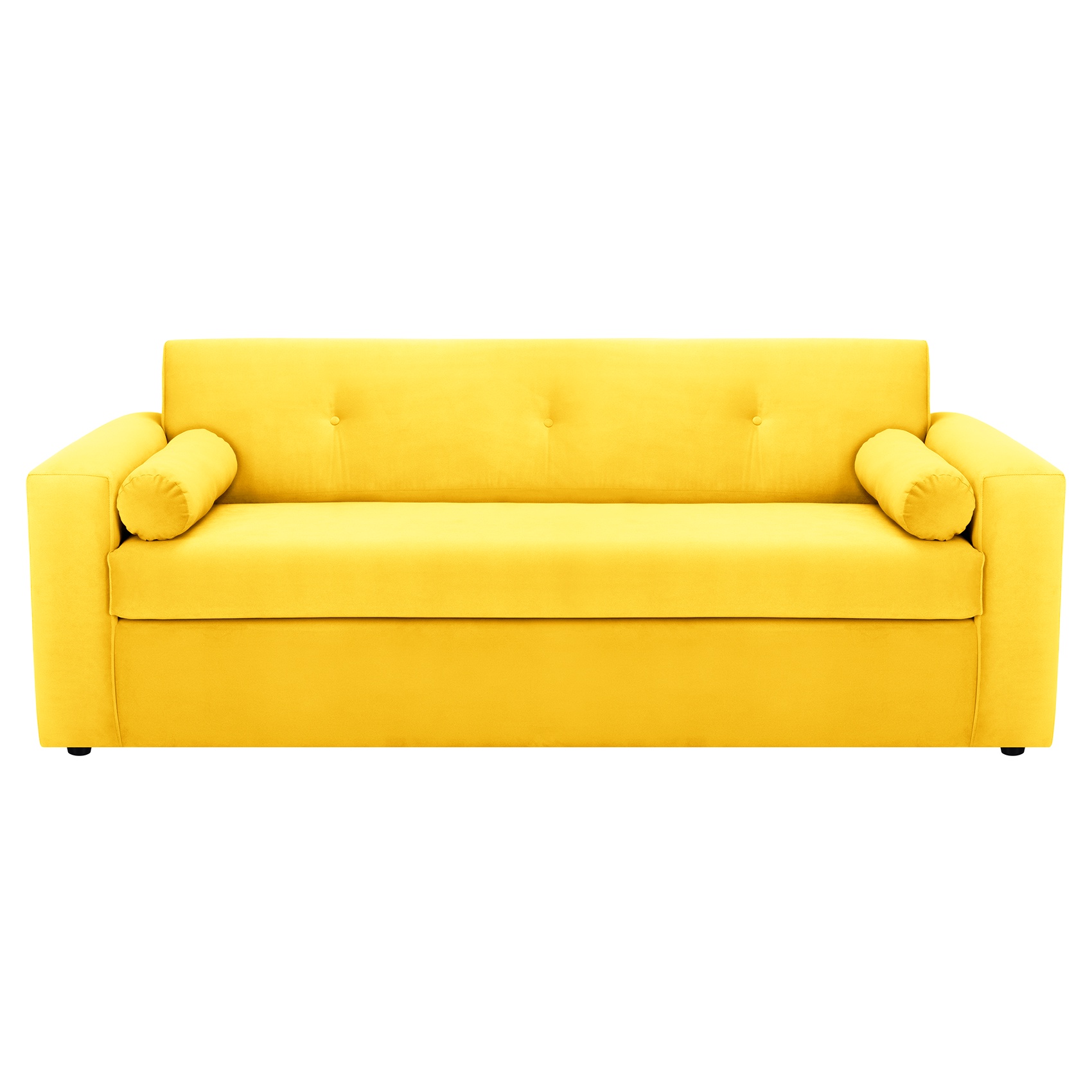 Bodevir - Sofa Vivo 3Cg Felpa 30 Amarillo