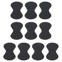 Bothyi - Púa De Guitarra Antideslizante Para Bajo Eléctrico Guitarra Acústica Negro 10 Piezas