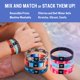thumbnail image 4 of Pulsera Hang Loose Bands Brook Trout Skin Mediana 7.5", 4 of 9