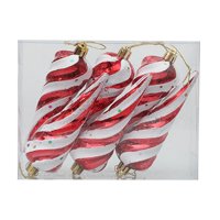 Bothyi - 6 Adornos Colgantes Para Árbol De Navidad, Colgantes Para Coronas, Año Nuevo, Oficina