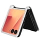 thumbnail image 2 of Funda Cartera Lunares Samsung galaxy Z Flip7 con Tarjetero, Correa y Soporte Plata, 2 of 5