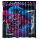 thumbnail image 1 of Cortina de ducha de Insane Clown Posse, juego de cortina de baño con ganchos, tamaño 66 x 72 pulgadas, 1 of 3
