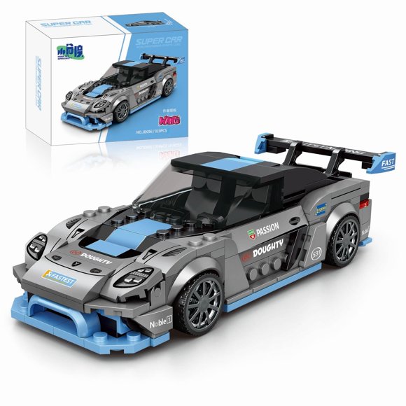Set de construcción IBLOTIME GT4 Sports Car de 319 piezas, escala 1:24