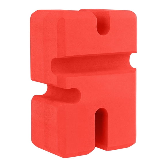 Bloque de press de banca antideslizante, ayudante de entrenamiento individual con almohadilla de espuma, accesorios para equipos de fitness L