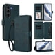 thumbnail image 1 of Funda Cartera Mariposa para [Samsung Galaxy S23 Plus] con Soporte y Cremallera Verde oscuro, 1 of 6