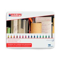 Tiralíneas Edding Punta 0.3 Set 16 Colores
