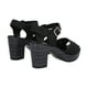 thumbnail image 4 of Sandalia  Mujer Negro Trini Police, 4 of 5