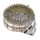 thumbnail image 2 of Cinta De Encaje De Diamante De Cristal De 2 Filas Para Coser Y Embellecer Blanco, 2 of 5