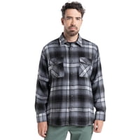 Truval - Camisa Leñadora Gris Oscuro S