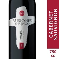 Vino Tinto Cabernet Sauvignon Botella 750 Ml Misiones De Rengo