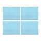 thumbnail image 1 of Individual rectangular Saleen (azul pastel, juego de 4), 1 of 4