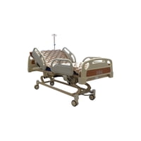 Glomed - Cama Clínica Eléctrico 5 Posic Dlux + Colchón 10Cm + Antiescaras