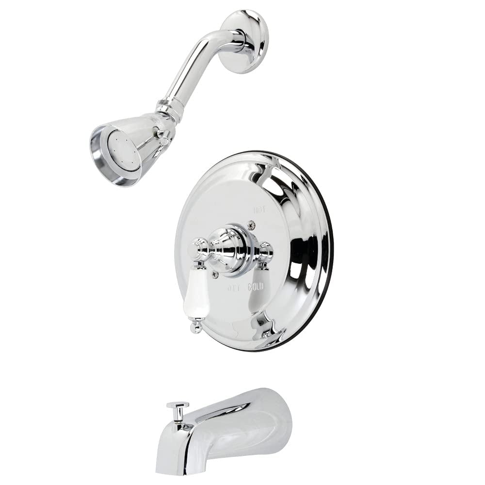 Grifo Kingston Brass Kb3631plt De Una Sola Manija Para Bañera/ducha