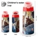 thumbnail image 2 of RatatouilleBotella de Agua con Tapa Pop Top de Un Toque, Acero Inoxidable, a Prueba de Fugas, para Deportes, Botella Infantil rosa 12 oz, 2 of 6