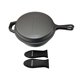 thumbnail image 1 of Dutch Oven Ø26cm 2 Sartenes Hierro Fundido + 2 Grip - Cukin, 1 of 3