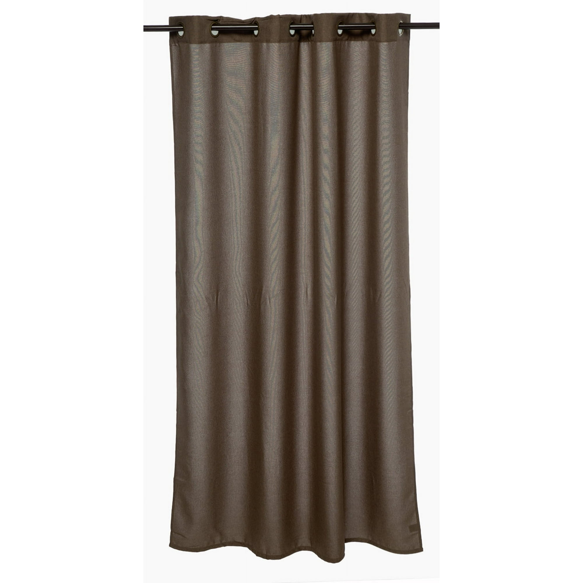 Zahr - Cortina Tipo Lino Café