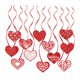 thumbnail image 2 of 12x Decoraciones En Forma De Remolino Para El Día De San Valentín, Decoración Para El Techo Del Aniversario De Cumpleaños, 2 of 4