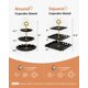 thumbnail image 3 of Soporte para Cupcakes Kootek de 3 Niveles con 10 Piezas, 3 of 7