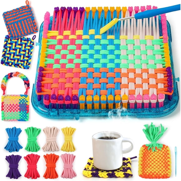 Kit Telar IQKidz NewLoomB501 224 Lazos Clavijas Corazón