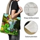 thumbnail image 3 of Franklin Bolso de tela con estampado de lienzo para mujer, bolsa de compras reutilizable y estética, con cremallera interior, regalo para mujer, 35 × 40 cm., 3 of 6