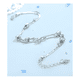 thumbnail image 3 of Pulsera estrellas y esferas de plata ley 925 + bolsa + #3, 3 of 3