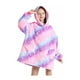 thumbnail image 2 of Poleron De Polar Manta Para Invierno Infantil Morado Estrellas, 2 of 3