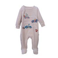 Pillin - Osito Plush Recién Nacido Niño Broches Delanteros Arena