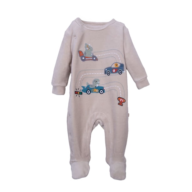 Osito Plush Recién Nacido Niño Broches Delanteros Arena