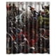 thumbnail image 1 of Cortina de ducha de Los Vengadores: La Era de Ultrón, increíble juego de cortinas de baño con ganchos, tamaño 60 x 72 pulgadas, 1 of 3