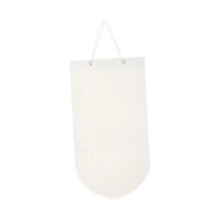 Ioensy - Organizador De Broches Colgantes De Fieltro Para Colección, Decoración Del Hogar, Para Mujeres Y Hombres, Color Blanco