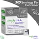 thumbnail image 5 of Simplythick Easymix 300 Sobres Individuales De 4 G Espesante En Gel Para Personas Con Disfagia Y Trastornos De La Deglución Crea Una Consistencia Iddsi Nivel 1 Ligeramente Espesa, 5 of 7