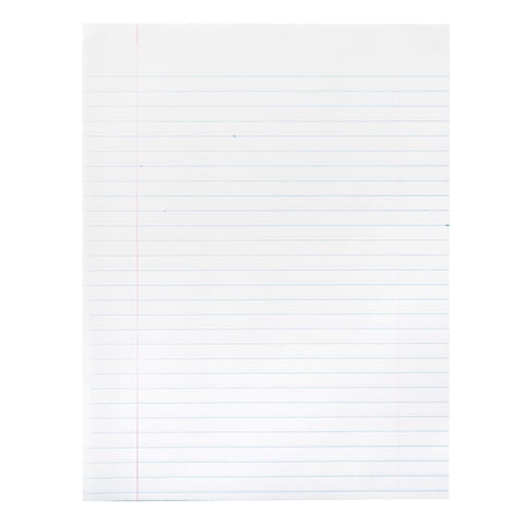 School Smart - Margen Rojo Inteligente De Composition Paper School, 21,6 X 27,9 Cm, 500 Hojas