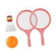 thumbnail image 1 of Juego De Tenis De Bádminton Para Niños Con Pelota Y Volante De Bádminton Para Niños Y Niñas, Color Rosa, 1 of 5