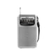thumbnail image 1 of Radio Retro Portátil Pocket Cf-10 Fm/am Gris Mlab Silver, 1 of 4