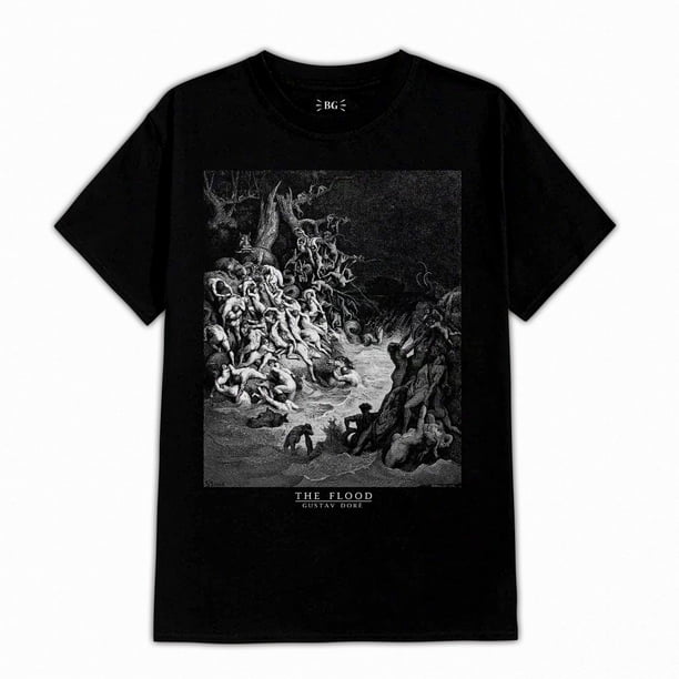 Polera Estampada Dore Gustav The Flood El Diluvio