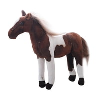 Magideal - Lindo Caballo De Simulación Sofá Almohada Muñecas De Clásicas Juguete De Peluche Cómodo Estatuilla De Caballo Para Juguete De Utilerí , Estilo D