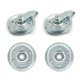 thumbnail image 3 of Kit de poleas para puerta de garaje YHDOOR, 3 poleas con horquilla de chaveta, color plata, 3 of 5