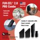 thumbnail image 3 of FUR-EEL PRO 2.0 - Pack de 2 cabezales de goma para aspiradora de pelo de mascotas, 3 of 7